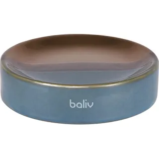 baliv Dark Wonder trend Seifenschale Keramik Braun-Blau