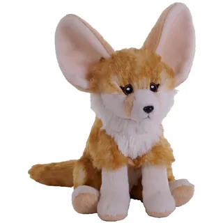 Wild Republic Cuddlekins Eco Mini Fennek Fuchs, Plüschtier, 20 cm, Plüschspielzeug, Füllung besteht aus recycelten Wasserflaschen, umweltfreundlich