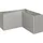 Belvedere MAXI 152 x 152 x 77 cm Grau