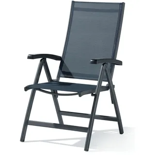 Sieger Bodega Klappsessel 62 x 71 x 109 cm eisengrau/silbergrau