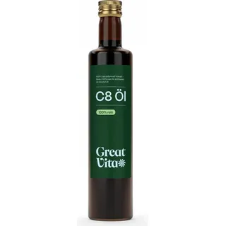 greatvita MCT C8 Öl auf Kokosöl Basis 500 ml