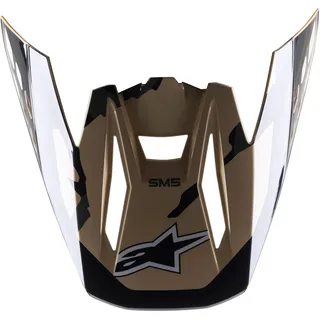 Alpinestars S-M5 Rover, Helmschirm - Beige/Orange/Grau