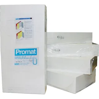 Promat PROMASIL 950-KS 80mm 2x Wärmedämmplatten Brandschutz A1 DIN 4102