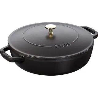 Staub  Chistera Bräter 28 cm schwarz