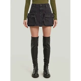 G-Star Cargo Kurzer Rock - Worn In Black Obsidian - 28