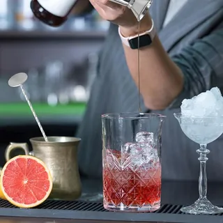 Cocktailset Zilveren Stamper und Rostfreier Stahl Stamper - Bar Werkzeug Set - Doppelter Jigger