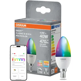 Osram LED-Lampe E14 4,9 W 470 lm weiß