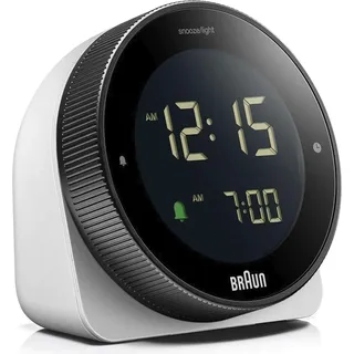 Braun BC 24 W DCF Funkwecker weiß (67620) - Schwarz, Weiß