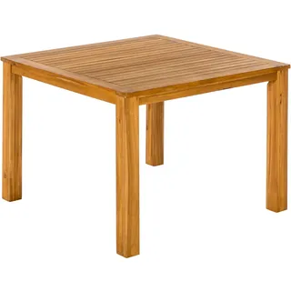 Merxx Gartentisch 110 x 75 x 75 cm Akazie Natur