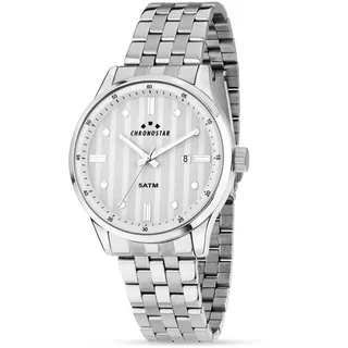 CHRONOSTAR Starline – Herrenuhr Silber Mit Zifferblatt Klar (R3753321004)