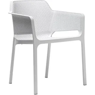 Nardi Net Stapelsessel 60,5 x 58,5 x 80 cm bianco