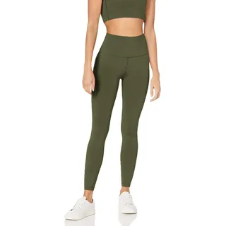Amazon Essentials Damen Active Sculpt Workout Athleisure Leggings mit hohem Bund in voller Länge (erhältlich in Übergrößen), Olivgrün, S