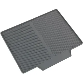 Wenko Abtropfmatte Nelia Maxi 40 x 35 cm Grau