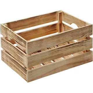 KESPER Holzkiste 40 x 30 x 23 cm 23-tlg. beige