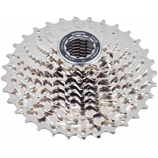 Shimano Zahnkranz-Kassette 11-34 Zähne Silber