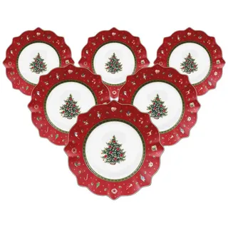 Villeroy & Boch Toy's Delight Frühstücksteller ø 24,5 cm rot