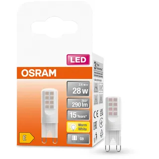 Osram LED-Leuchtmittel G9 2,6 W Warmweiß 290 lm EEK: E 4,7 x 1,5 cm (H x Ø)
