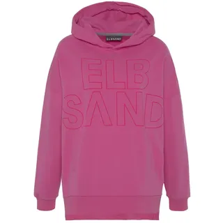 ELBSAND Kapuzensweatshirt Damen pink Gr.M (38)