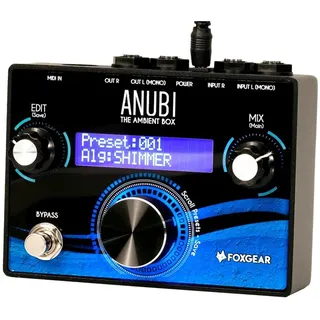 Foxgear Anubi Ambient/Ambient und Reverb MultiFX-Pedal