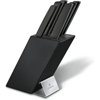Victorinox Swiss Modern Messerblock 6-tlg. schwarz