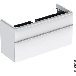 Geberit Smyle Square Waschtischunterschrank, 2 Schubladen,