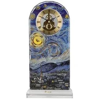 GOEBEL Tischuhr 32 cm Van Gogh Sternennacht - Artis Orbis