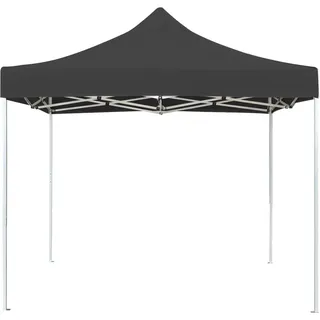 vidaXL Profi-Partyzelt Faltbar Aluminium 2x2 m Anthrazit - Grau
