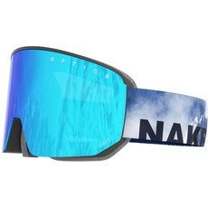 NAKED Optics The NOVA Skibrille Männer, Ski Brille Frauen, Snowboardbrille, Skibrille schlechtes Wetter, Skibrille mit Wechselgläsern, Skibrille für Brillenträger, Skiing Glasses