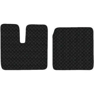 Teppich Lampa , ein paar aus Skeentex - Schwarz - kompatibel für Man TGA (03/99>05/10) wide cab