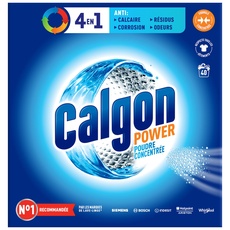 Calgon 3 in 1 Anti-Kalk Pulver Waschmaschinenreiniger - 40 Waschgänge - 1 Kg