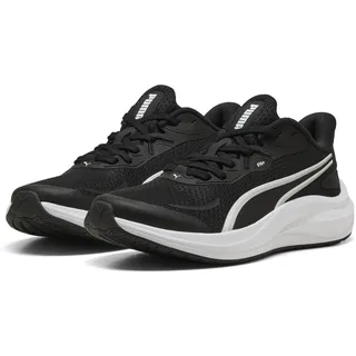 Puma Skyrocket Lite 2 Jr Sneaker, Puma Schwarz Puma Weiß Puma Silber, 4 UK EU