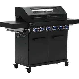 TAINO Yamara Dark 6+2 Gasgrill schwarz