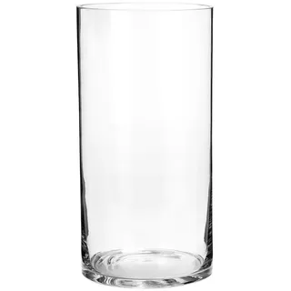 Butlers Vase Pool , Transparent , Glas , 30 cm , Dekoration, Vasen, Bodenvasen