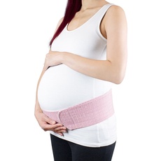 Bracoo MS61 Bauchgurt Schwangerschaft - Weicher und atmungsaktiver schwangerschaftsgürtel - Bauchband Schwangerschaft Stützend - Stützgurt Schwangerschaft