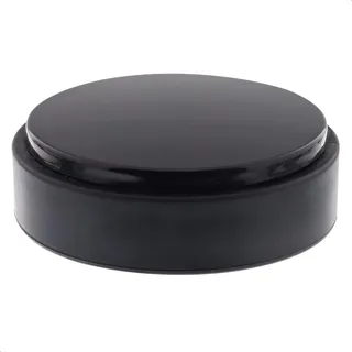 Wagner Bodentürstopper BLACK DELUXE - 50 x 15 mm, hochwertiger Kunststoff, Hochglanz schwarz, selbstklebend, rückstandslos entfernbar - 15510911