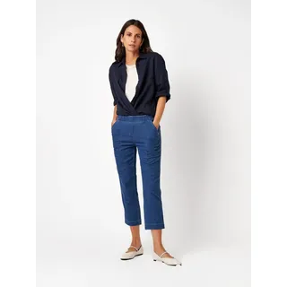 TONI 3/4-Hose mit Stretch, blau