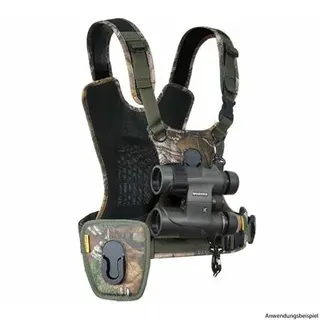 Cotton Carrier Carrier CCS G3 Camera Harness Binocular - Brustgeschirr für 1 DSLR- oder DSLM-Kamera  Camouflage