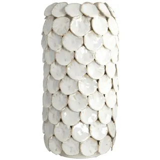 House Doctor - Vase Dot Grand - Weiß (ch0501), 15 x 15 cm