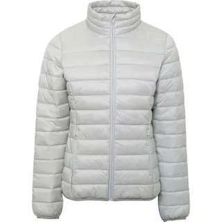 2786 Damen Steppjacke RW6283 (XL) (Silber) - Silber