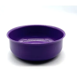 Kimmel Schüssel Schale 200 ml, für Dessert, Müsli, Eis, Salat, Kompottschale Kunststoff Plastik Mehrweg, Kindergeschirr, Farbe violett