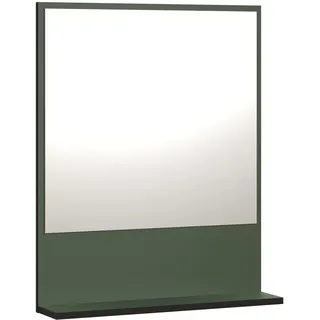 trendteam Bad Spiegel Pure Bliss Grün Melamin B/H/T ca. 60/74/14 cm - purebliss - - Holzwerkstoff - 60x74x14 cm - Badezimmerspiegel, Badspiegel