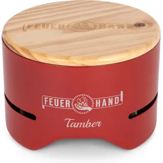 Feuerhand Tischgrill Tamber Ø 20 cm Rubinrot
