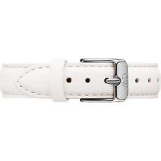 Bild Petite Bondi, Weiß/Silber Uhrenarmband, 14mm, Leder, für Damen