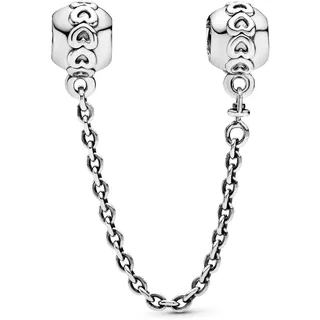 Pandora Gereihte Herzen Silber 791088-05