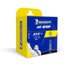 Michelin 0327PLUS Fahrradschlauch Fahrrad Unisex Erwachsene, Schwarz, 27.5"