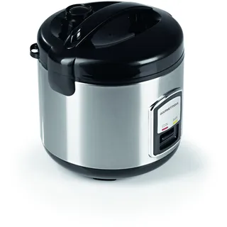 GOURMETmaxx Kompakt-Reiskocher Silber 1,0 l