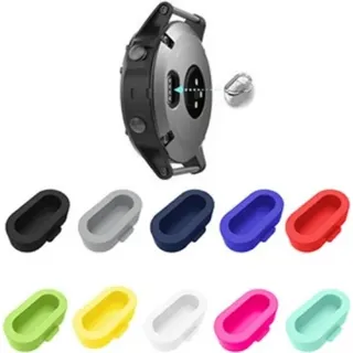 INF Staubstopfen für Garmin-Uhren 10 Stk Mehrfarbig