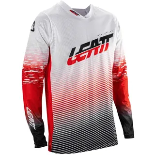 Leatt 4.5 X-Flow V26, Trikot - Weiß/Rot/Schwarz - L