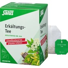 Bild von Erkältungs-Tee Kräutertee Nr.34a Salus Filterbeut.