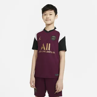 Nike Kinder Kinder Trikot BRT Stad Jersey SS 3R Trikot, Bordeaux/Truly Gold, XS, CK7887
